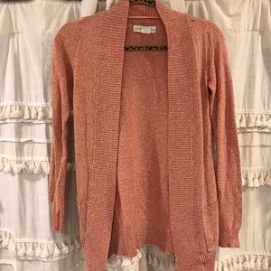 Rust Casual Cardigan